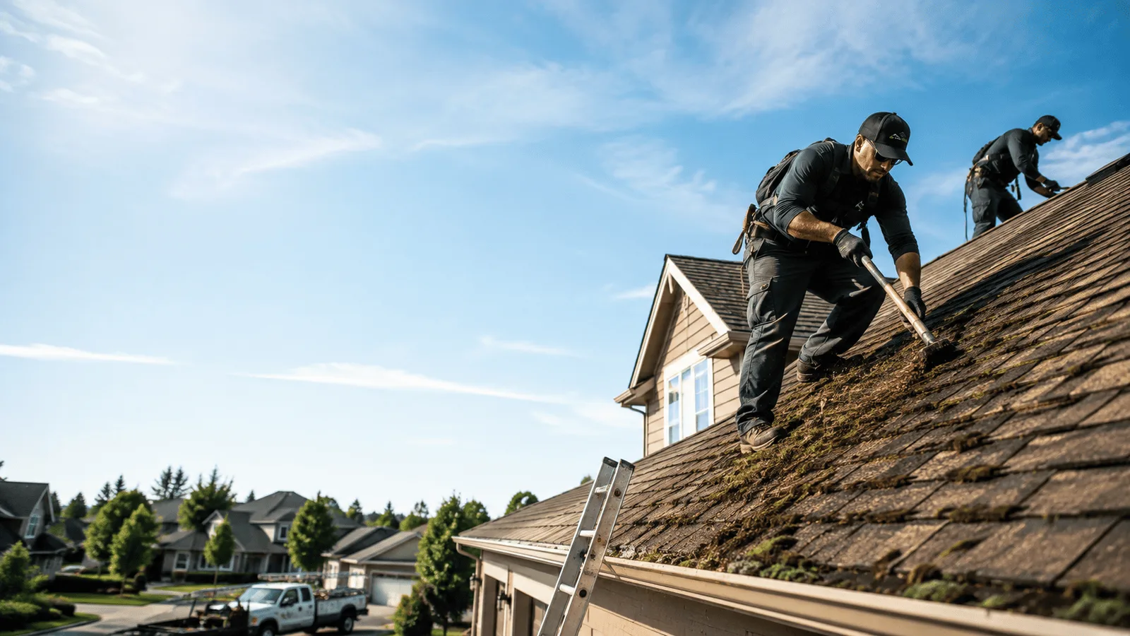 Roof Moss Removal in Oostburg, WI near me